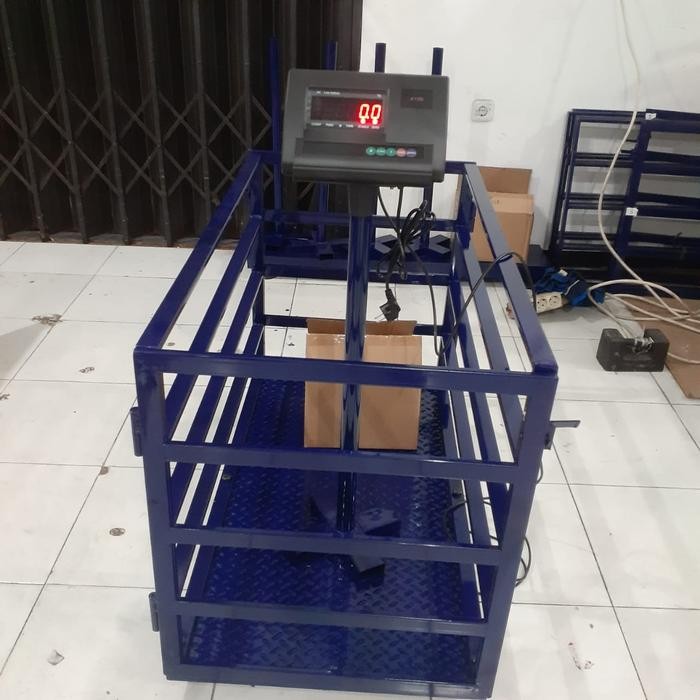 Best Seller Timbangan Kerangkeng Domba Kambing Grab/Gosend