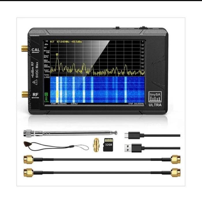Tinysa Ultra Spectrum Analyzer Seesii 4.0 Inch 100Khz To 5.3Ghz Grab/Gosend