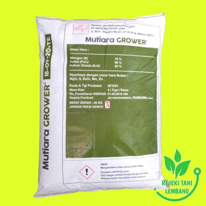 Evergreeeen Npk Grower 25 Kg Pupuk Pertanian Pertumbuhan Bunga Dan Buah