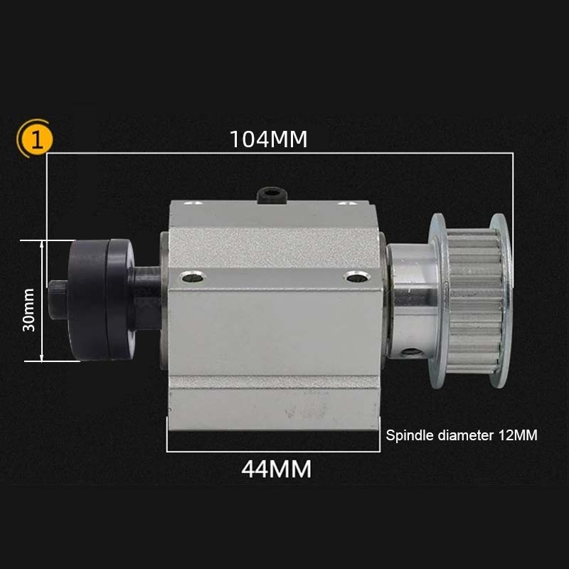 Table Saw Spindle Assembly Miniature Woodworking Table Saw No Moving Spindle Seat Mini Cutting Machi