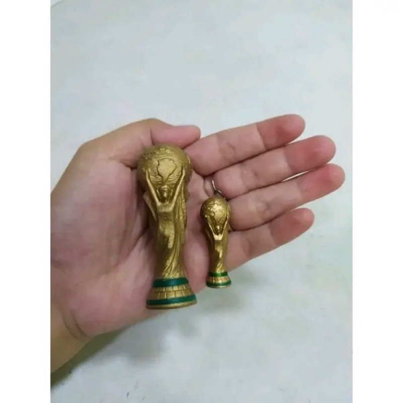 Miniatur Trofi Piala Dunia / Trofi Piala Juara Piala Dunia World Cup Champion Trophy Koleksi Hobi