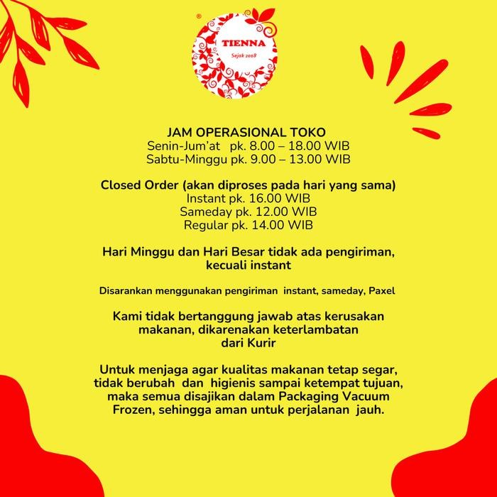 

BARANG TERLARIS Pempek pistel enak Tiennaskitchen / pempek pastel vacuum frozen isi 10