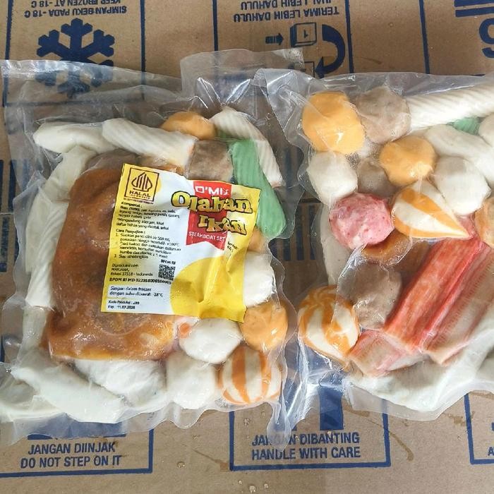 

BARANG TERLARIS Steamboat olahan bakso mix seafood - Suki suki Frozen