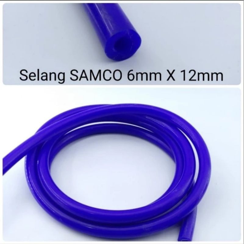 Selang samco 6mm x 12mm / hose