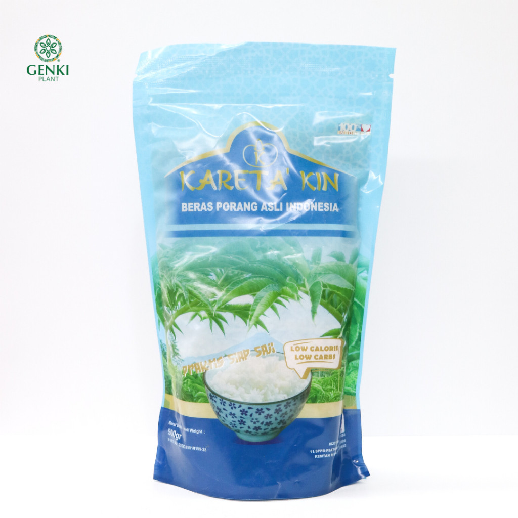 

Kareta Kin Beras Porang / Konjac Rice / Shirataki Rice - 500 g