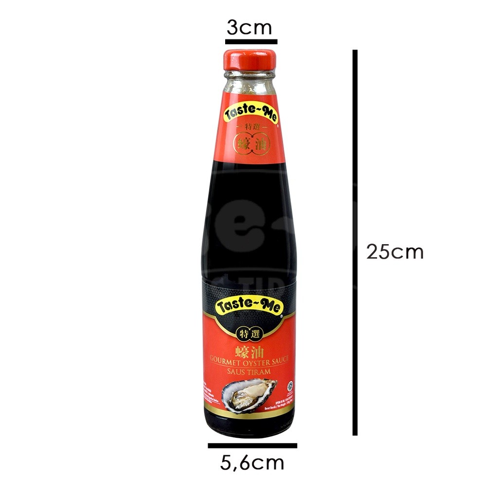 

Saus Tiram TASTE - ME Gourmet Oyster Sauce (Non MSG) [510 g]