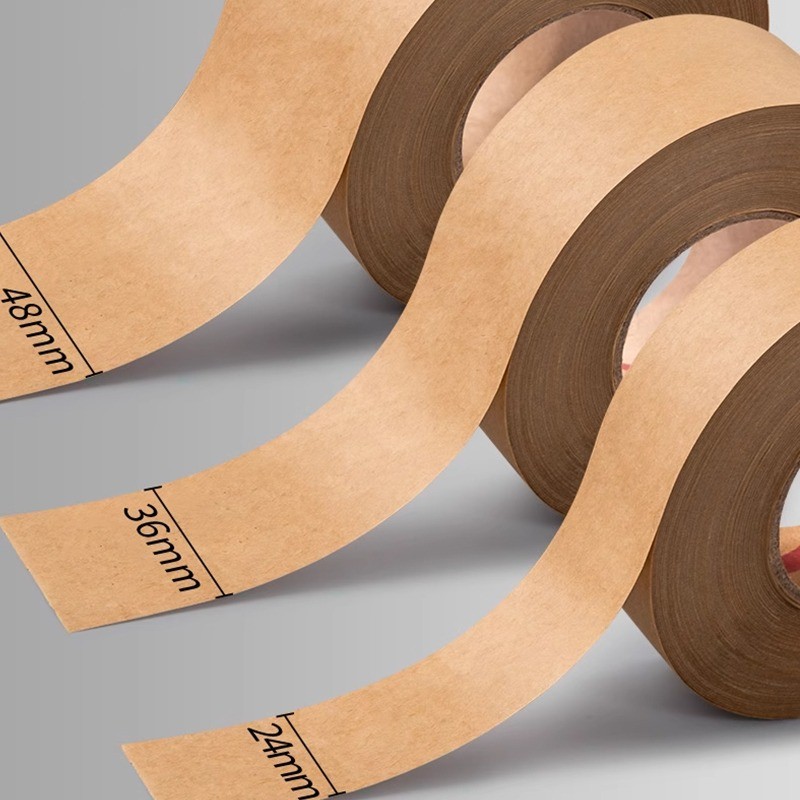 

50M/Roll Wide 24/36/48Mm Kraft Paper Tape Removable Brown Artist Masking Tapes For Watercolor