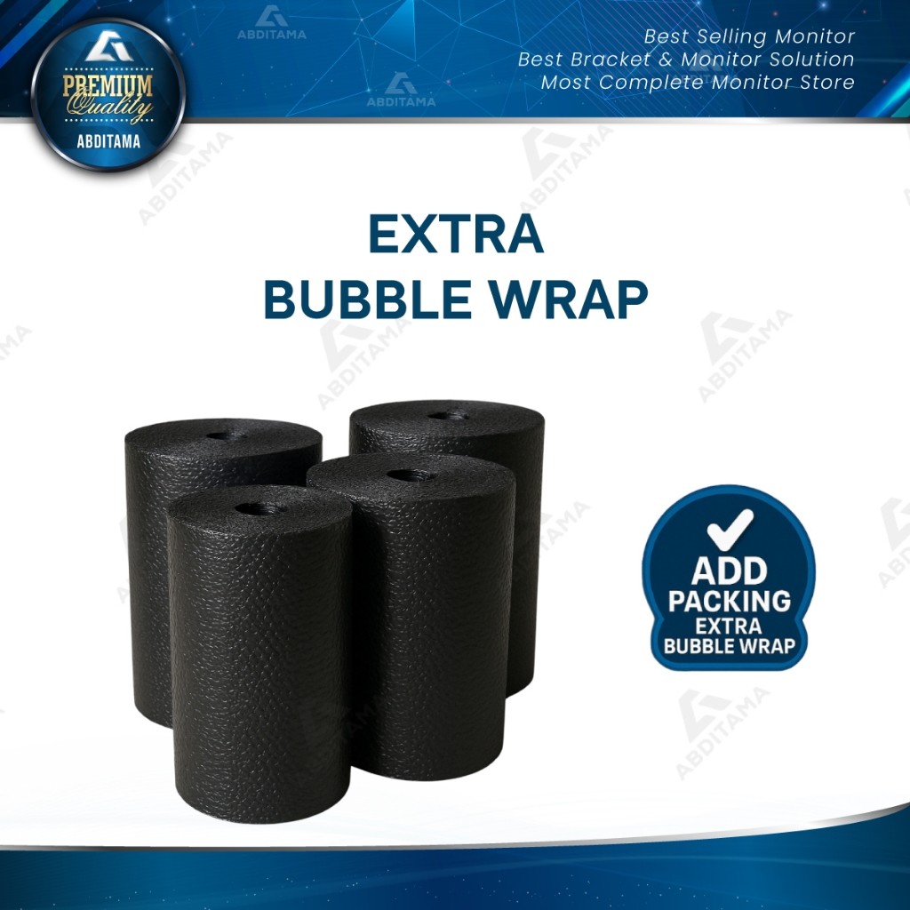 

Bubble Wrap Ekstra Perlindungan Tambahan Untuk Produk