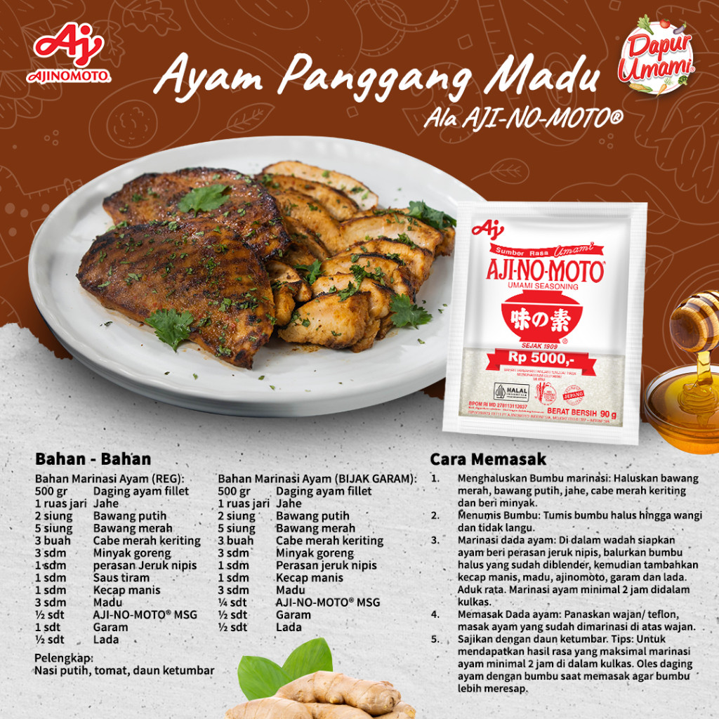 

AJI-NO-MOTO Penyedap Rasa MSG Ajinomoto 90g (10pcs)