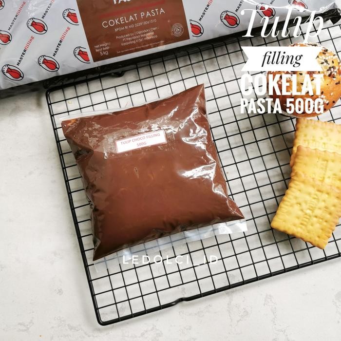 

Promo Terbatas Tulip Chocolate Filling Selai Coklat Isian Coklat Filling 500 Gram