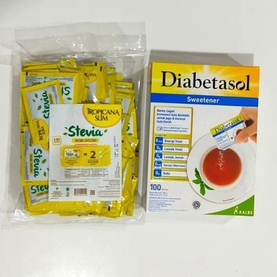 

gula tropicana slim stevia 100 sachet
