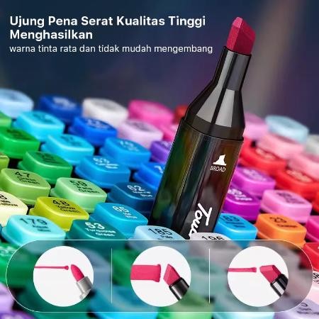 

Aimilo Spidol Warna Warni 1 Set Sketch Marker 2 Tip Touch Marker #Gratisongkir
