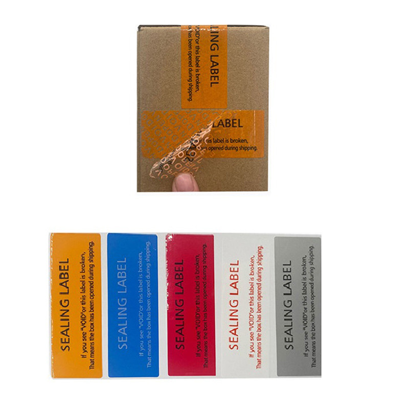 

100/50Pcs Warranty Protection Sticker Security Seal Brittle Paper Tamper Proof Warranty Void Label