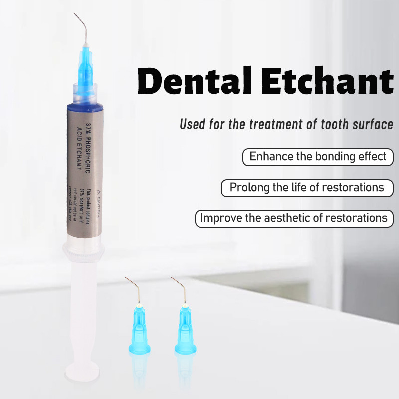 

37% Phosphoric Dental Acid Etchant Gel Dental Etching Gel Etchant Agent Dental Orthodontic Adhesive