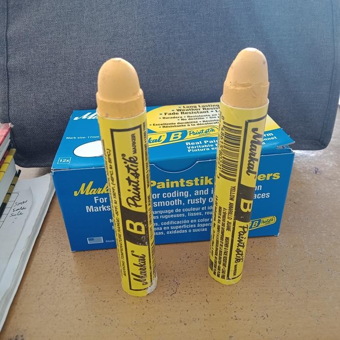 

Paint Stick Markal B Yellow Marker Logam Marker Karet Penanda Logam #Gratisongkir
