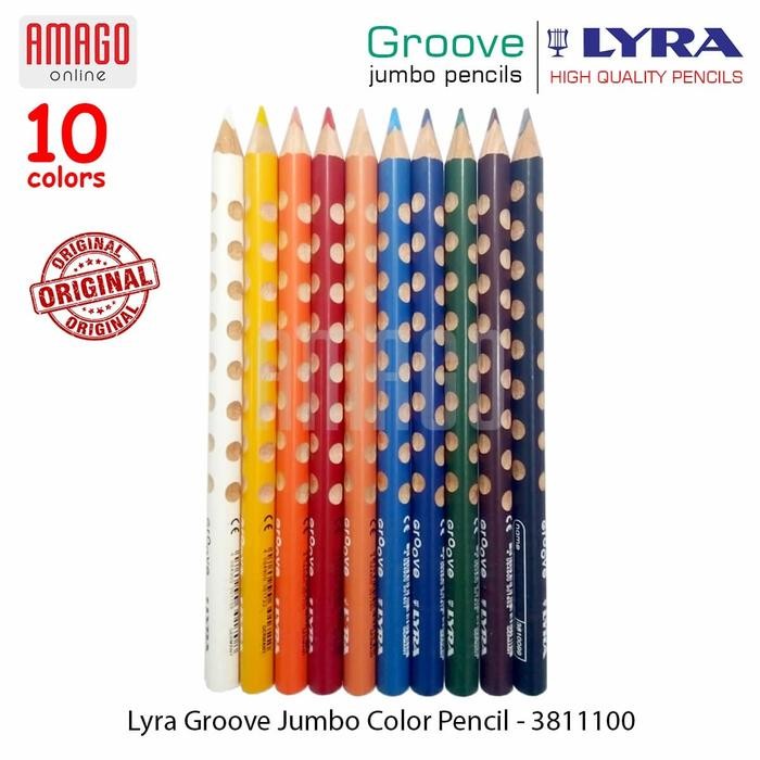 

Lyra Groove - Color Pencil - Box 10 Colors - 3811100 #Gratisongkir