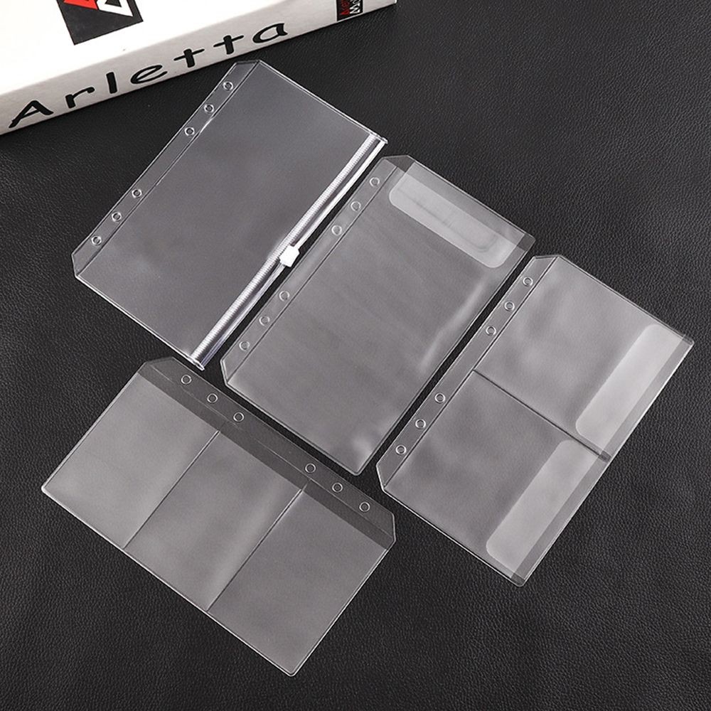 

Diary Coil Ring 6 Holes With Flap Binder Filler A5 A6 Size Binder Pockets Binder Zipper Folders