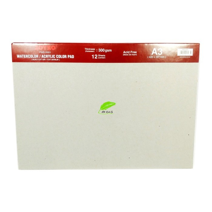

Joyko Buku Gambar Cat Akrilik Pad-2001 A3 Acrylic Pad [ Per 1 Buku ] #Gratisongkir