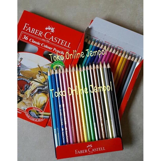 

Atk0080Fc 36 Warna Classic Colour Pensil Warna Faber Castell 115856 Tk #Gratisongkir