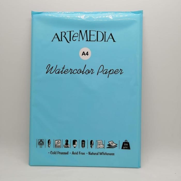 

Watercolor Paper Artemedia A4 - Kertas Cat Air #Gratisongkir