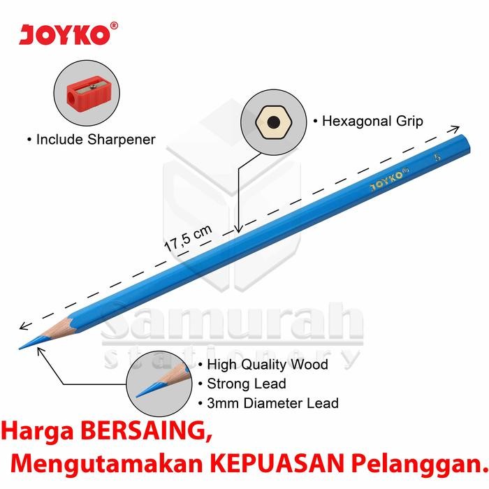 

Pensil Warna Joyko Cp 48 Pb Isi 48 Warna Panjang / Color Pencil 48 Colors Long Cp-48Pb #Gratisongkir