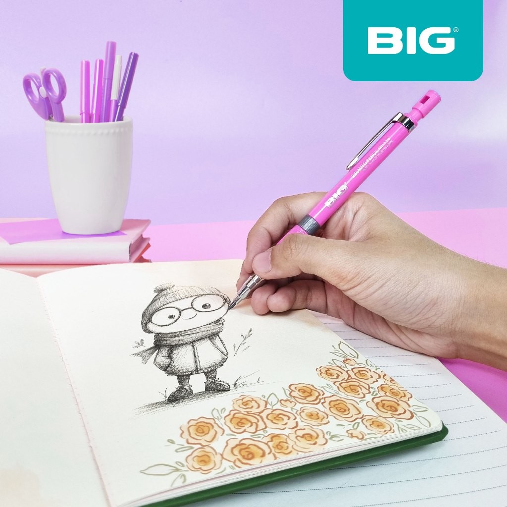 

12 Pcs BIG Pensil Mekanik 2.0 MP-116