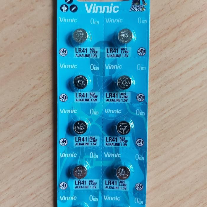 H0M3Sweet- Baterai Termometer/ Thermometer Digital Pencil Lr41 Vinnic Original