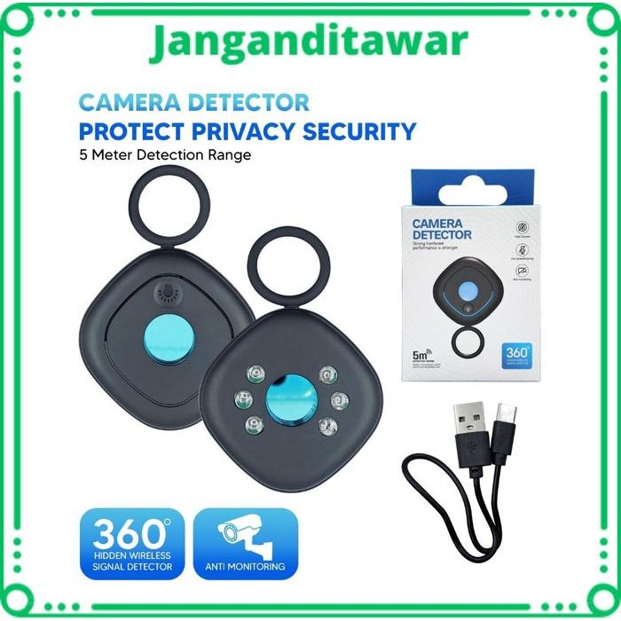 TERLARIS Kamera Detector Detektor Kamera Inframerah Detektor Kamera Mata-mata Tersembunyi Detektor