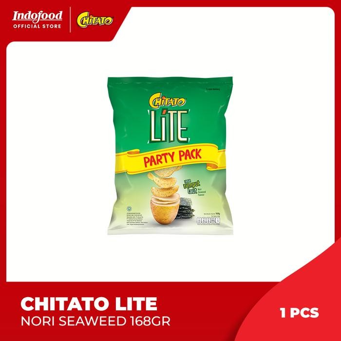 

PastikanTerjaminMutunya- Chitato Lite Nori Seaweed 168 gr