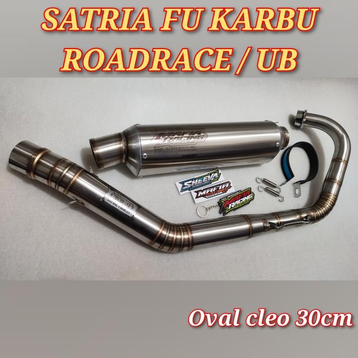 KNALPOT RACING MAFIA FOR SATRIA FU MODEL ROADRACE KHUSUS UNDERBONE