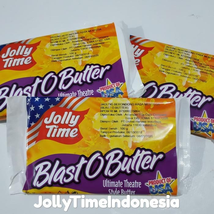 

PastikanTerjaminMutunya- Jolly Time Popcorn Blast O Butter Product Of USA (termurah /grosir)