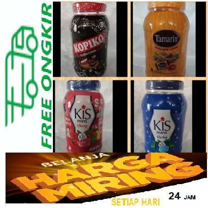 

PastikanTerjaminMutunya- PERMEN Toples KOPIKO / KISS/ TAMARIN