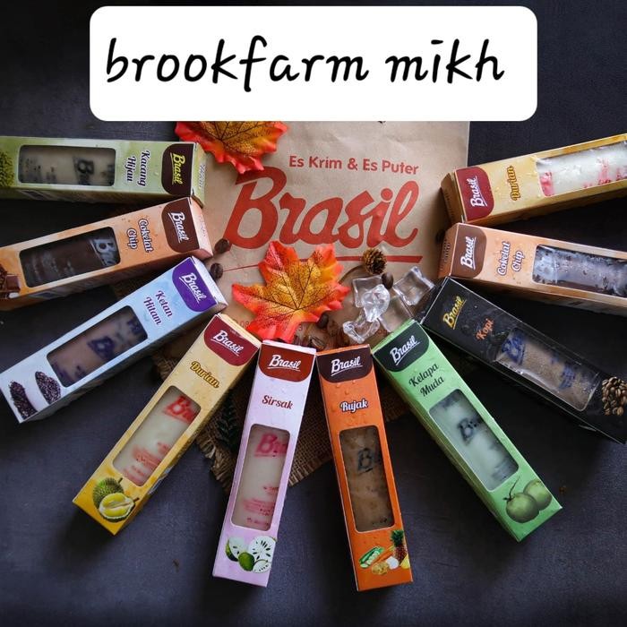 

PastikanTerjaminMutunya- Es Brasil / Es Lilin paket isi 10 (tulis note pilihan rasanya)