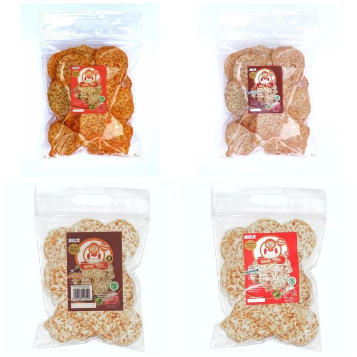 

PastikanTerjaminMutunya- Mix 4 rasa Keripik tempe mama tina #tempeh chips