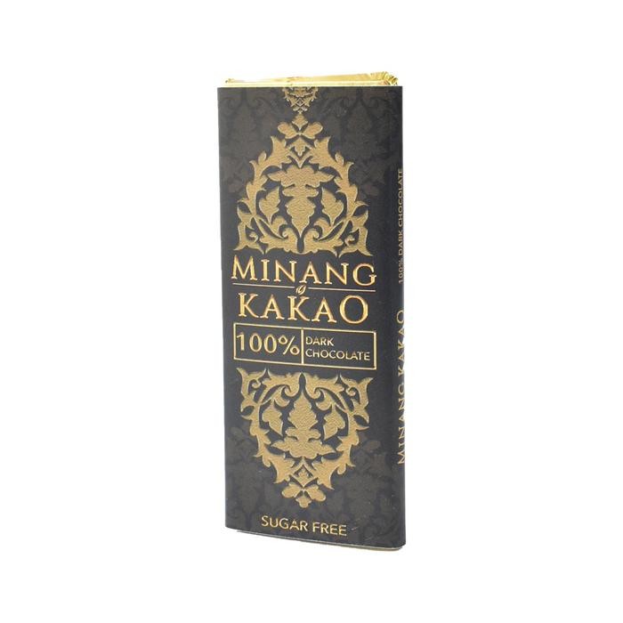 

PastikanTerjaminMutunya- Minang Kakao Organic 100% Dark Chocolate Sugar free