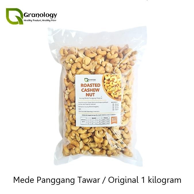 

PastikanTerjaminMutunya- Kacang Mede Oven / Roasted Cashew Nut (1 kilogram) by Granology