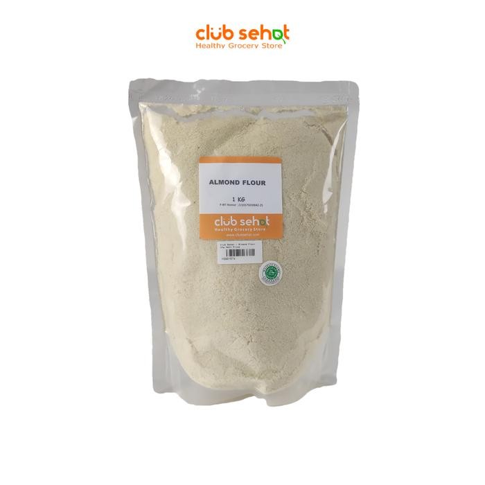 

PastikanTerjaminMutunya- CLUB SEHAT ALMOND FLOUR TEPUNG ALMOND ALMOND MEAL ALMOND BUBUK 1 KG