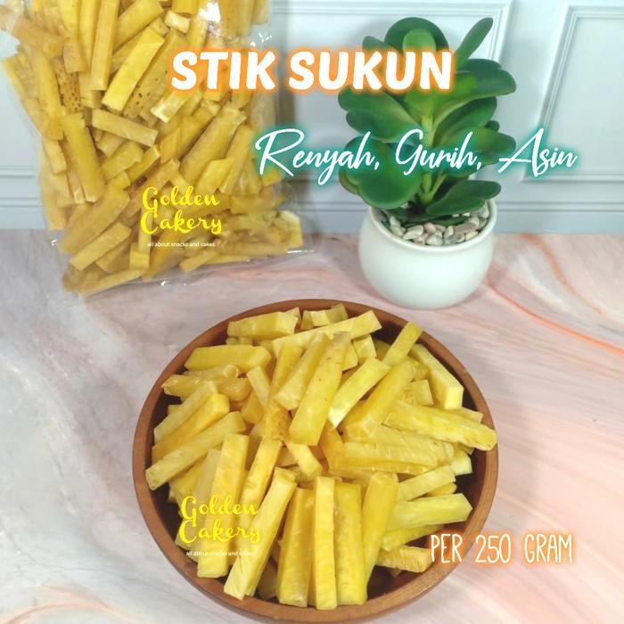 

PastikanTerjaminMutunya- STIK SUKUN KERIPIK SUKUN TERLARIS RENYAH GURIH TERMURAH 250GRAM