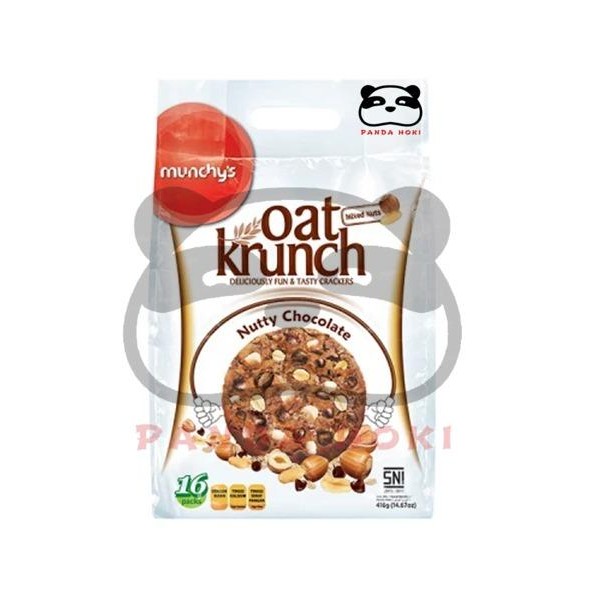 

PastikanTerjaminMutunya- Munchys Oat Krunch 416gr [D.Chocolate / Nutty / Hazelnut / Strawberry]