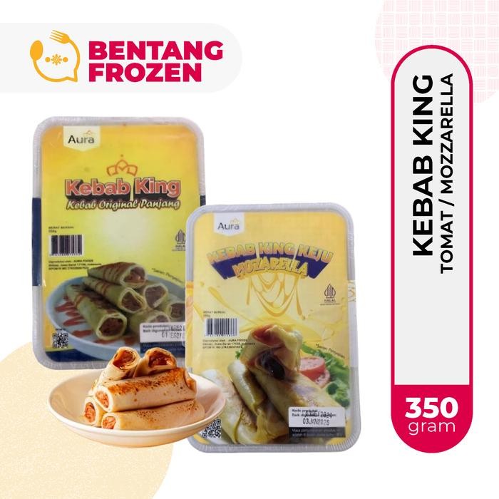 

PastikanTerjaminMutunya- Kebab King Ori / Kebab Pedas / Kebab Mozarella 350gr Isi 8