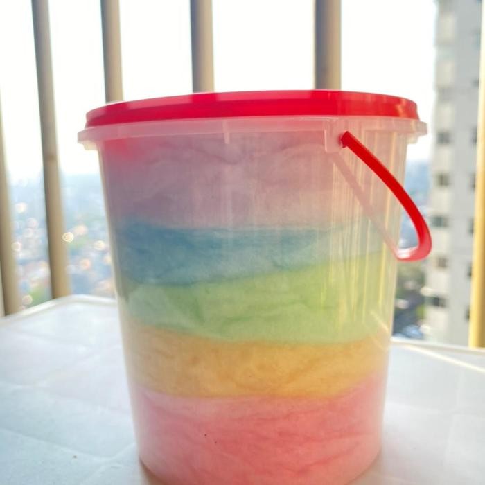 

PastikanTerjaminMutunya- rainbow cotton candy/permen kapas / gulali / arumanis / gulagula