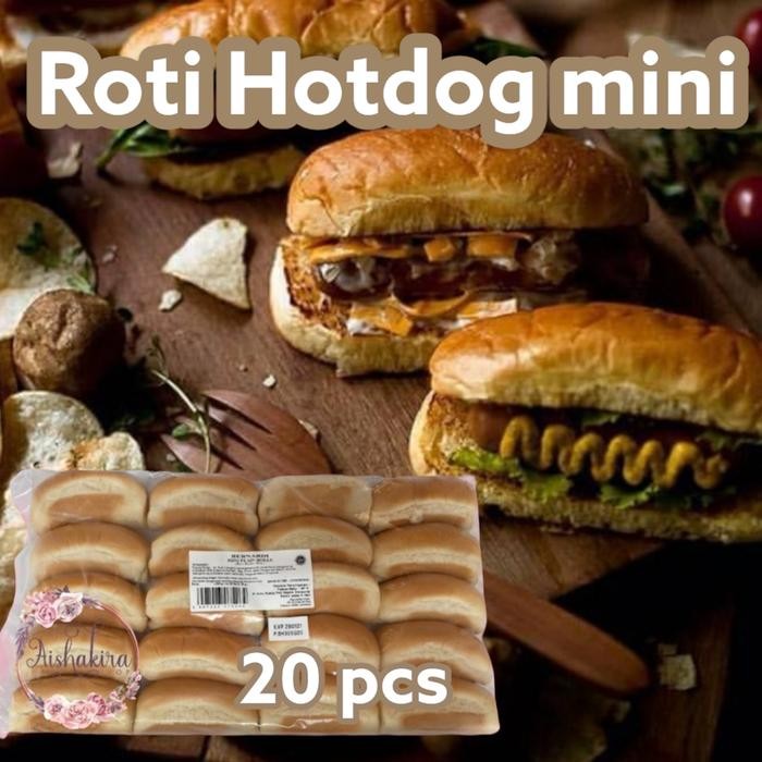 

PastikanTerjaminMutunya- Bernardi Roti HOTDOG MINI isi 20pcs