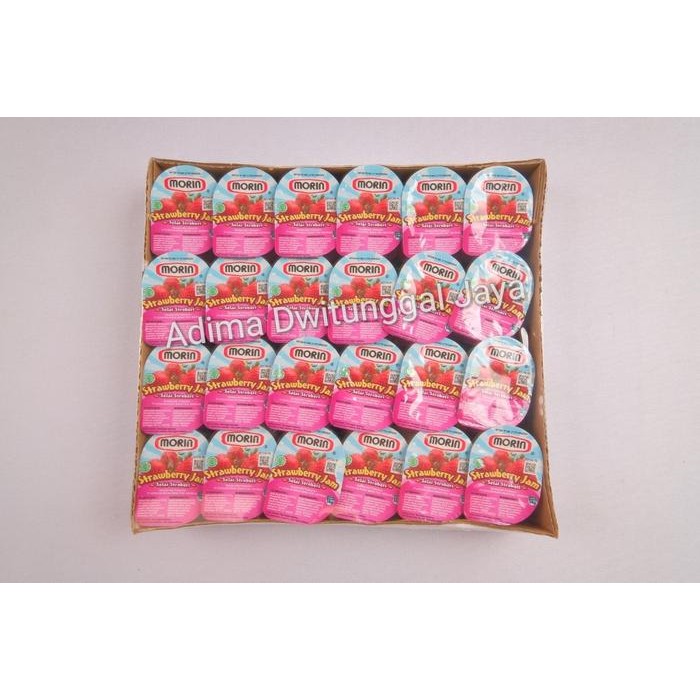 

PastikanTerjaminMutunya- Morin Strawberry Jam / Selai Strawberry Morin 48's x 14gr - Pack