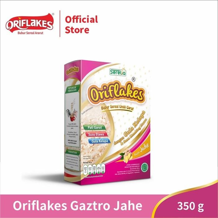 

PastikanTerjaminMutunya- Oriflakes sereal umbi garut maag asam lambung- Jahe - 350 Gram