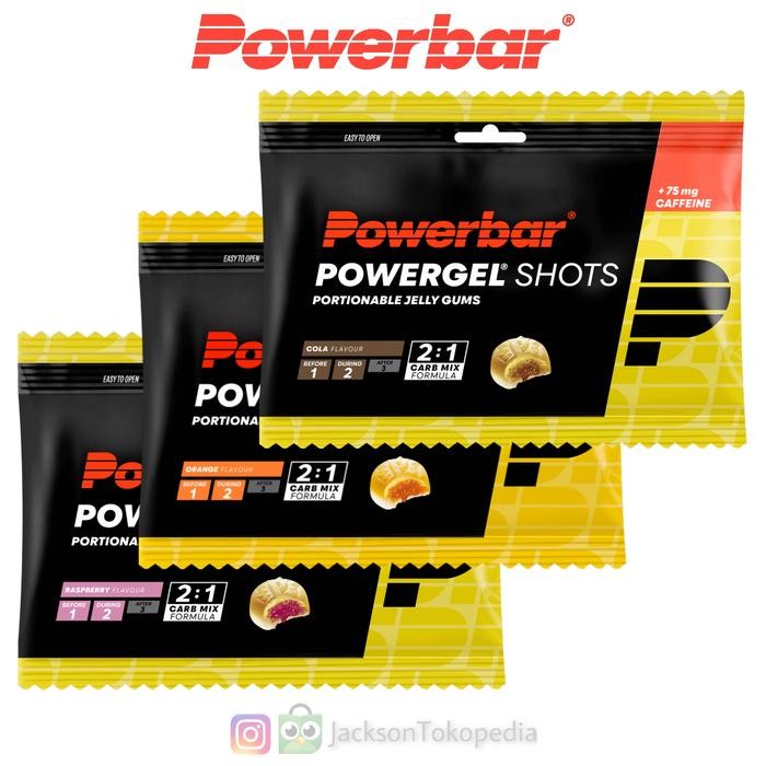 

PastikanTerjaminMutunya- Powerbar PowerGel Energy Shots Semua Rasa / Chew Gummy Shot Chews Not Gel