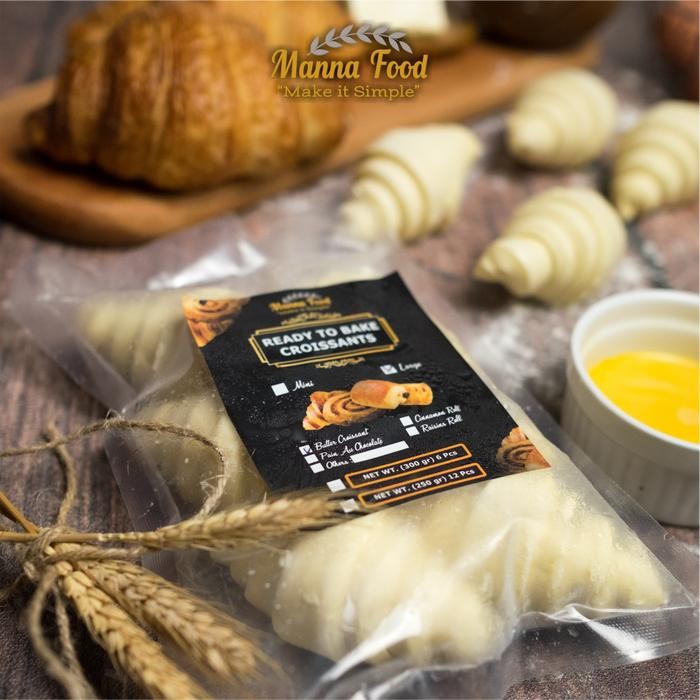 

PastikanTerjaminMutunya- FROZEN BUTTER CROISSANT LARGE / Croissant Beku BESAR isi 6