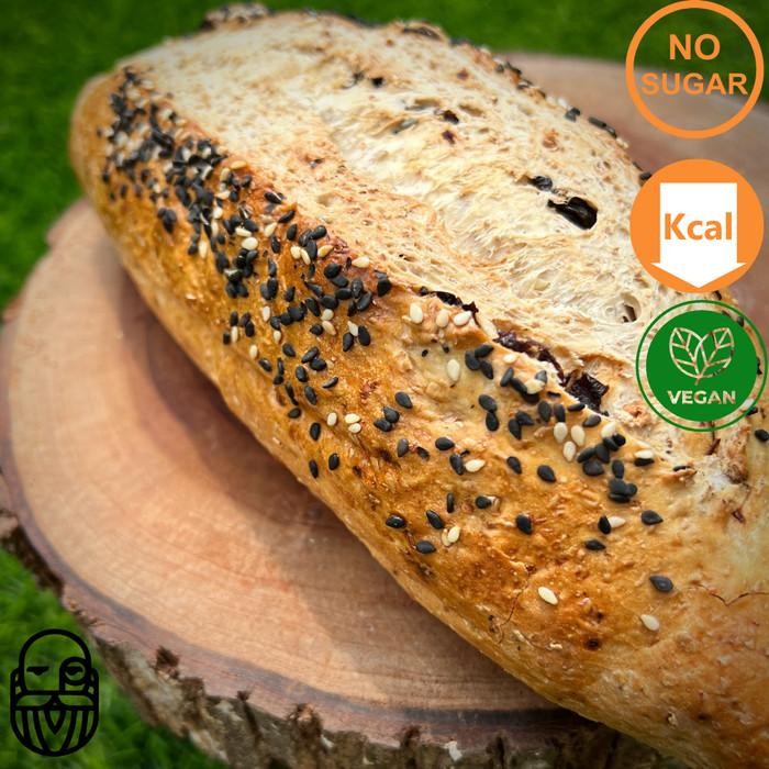 

PastikanTerjaminMutunya- VEGAN BREAD WHOLEMEAL RAISIN / ROTI GANDUM KISMIS