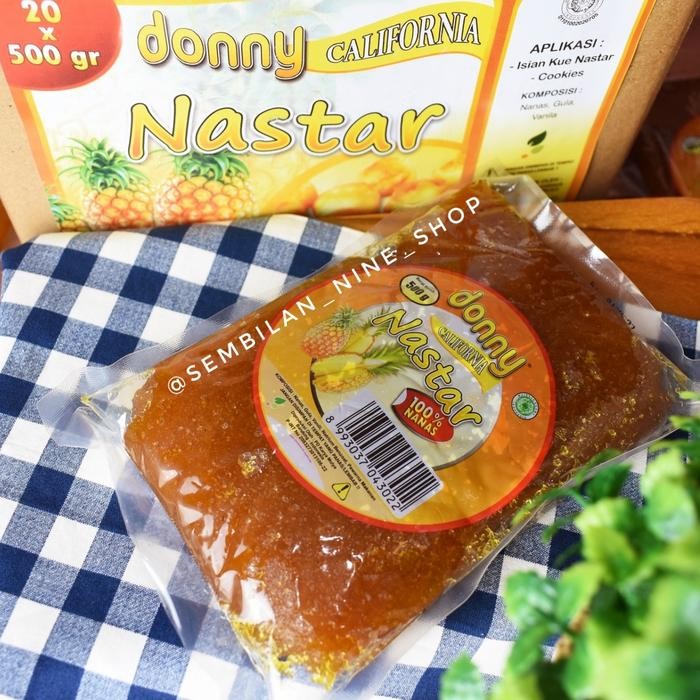 

PastikanTerjaminMutunya- DONNY CALIFORNIA Selai NANAS Isian Kue NASTAR 500 Gram 100% Nanas