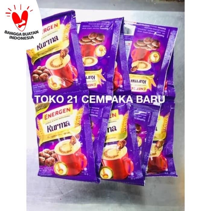 

PastikanTerjaminMutunya- Energen KURMA 1 Renceng isi 10 Sachet Sereal Susu Energen Murah Promo