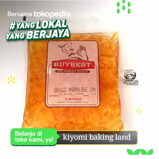 

PastikanTerjaminMutunya- Orange Marmalade Jam 1 Kg Selai Kulit Jeruk